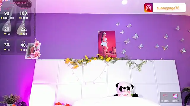 SunnyPage online show from November 15, 7:37 pm