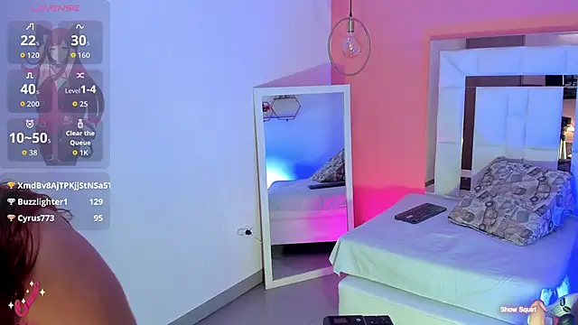 Alanna hot3 online show from November 26, 7:48 pm