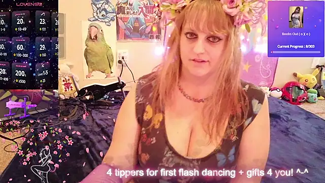 BabyZelda online show from July 7, 1:25 pm