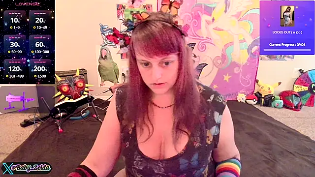 BabyZelda online show from December 14, 9:31 pm