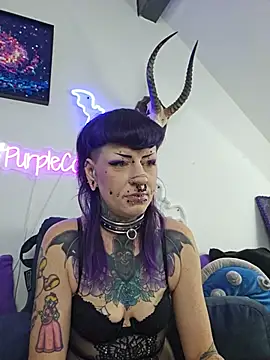 Purple Coffin666 online show from July 31, 1:56 pm