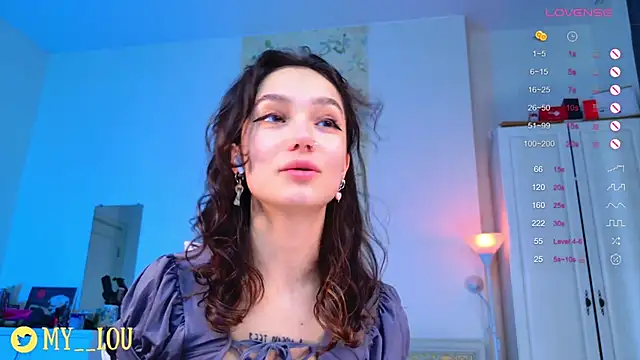 Snapshot of MyLou_ chatting on October 3, 2:11 pm MyLou online show from October 3, 2:11 pm