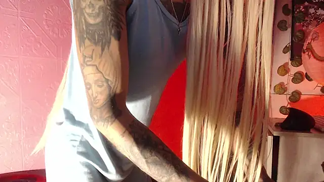 mariangel tattooed barbie online show from February 15, 9:25 pm