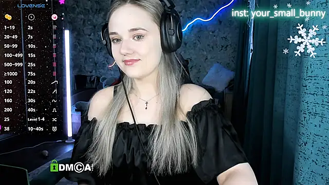 Your small bunny online show from February 9, 2:36 am