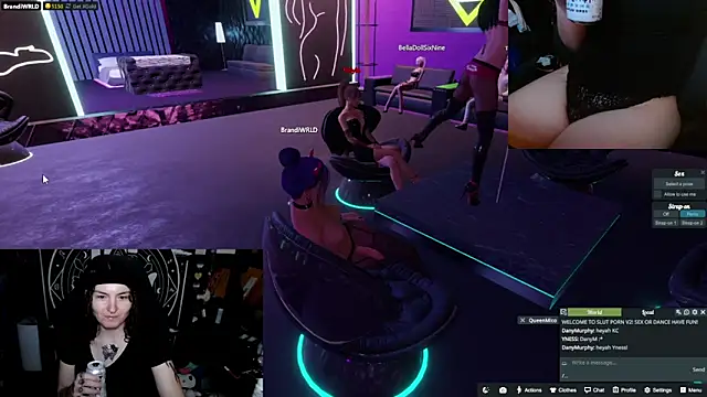 BrandiWRLD 999 online show from September 12, 6:04 pm