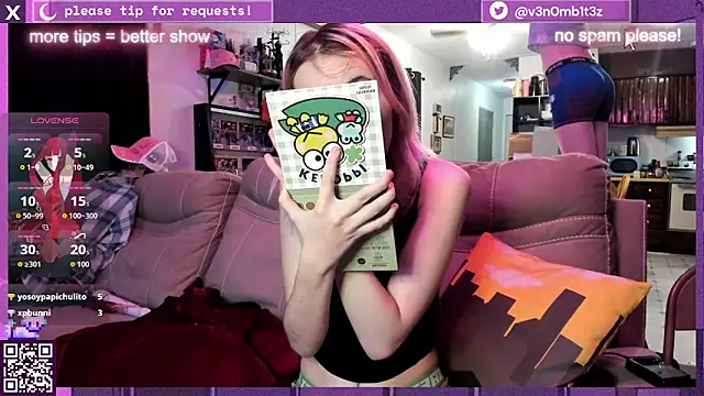 v3n0mb1t3z online show from November 18, 11:59 pm