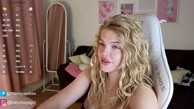 Maya Rave online show from November 19, 4:23 am