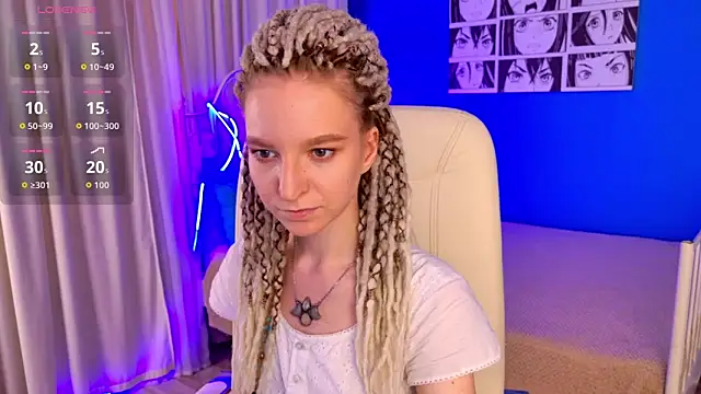 VioletShine online show from July 30, 1:56 pm