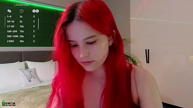 Rina Red online show from September 23, 1:37 am