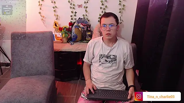 Tina 4 Charlie online show from January 10, 12:54 pm