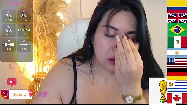 Sofi BBW online show from June 18, 12:43 pm