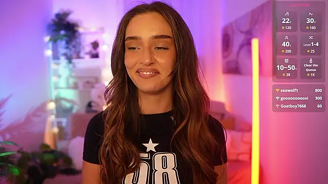 Clara Nia online show from March 14, 8:21 pm