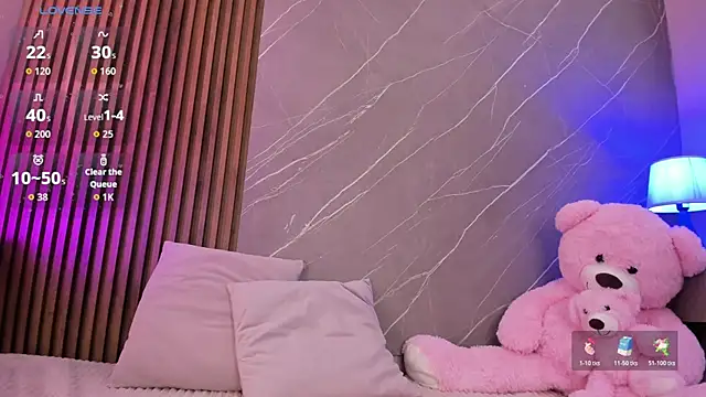 ariana jhonson1 online show from March 7, 1:07 pm