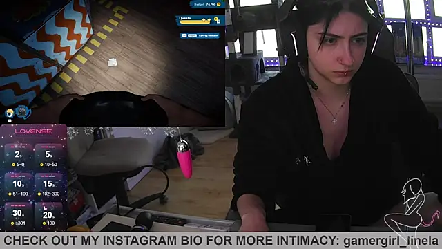 Gamergirl-Linela online show from December 16, 8:20 am