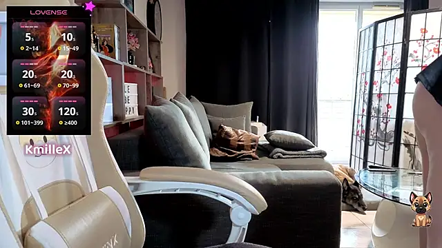 KmilleX online show from November 26, 9:10 am