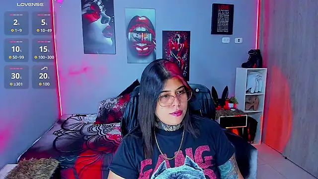 Snapshot of Veronika_metal chatting on September 22, 4:33 am Veronika metal online show from September 22, 4:33 am
