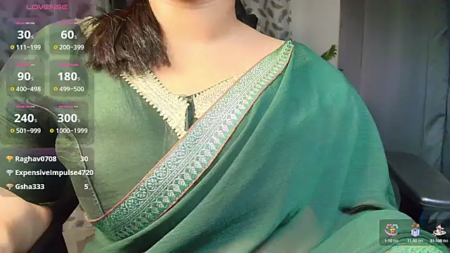 Snapshot of _Lisha_ chatting on September 23, 5:33 pm  Lisha  online show from September 23, 5:33 pm