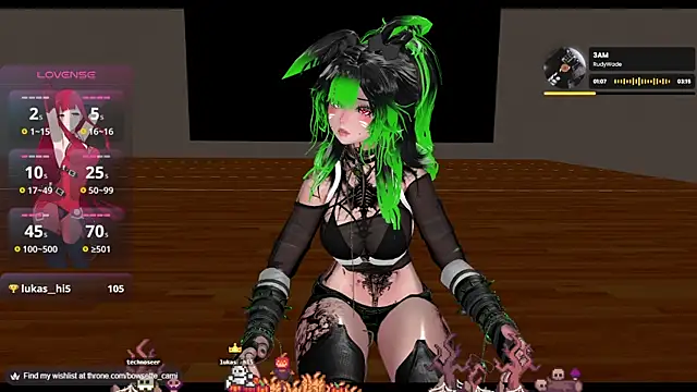 Bowsette Cami online show from October 23, 3:29 pm