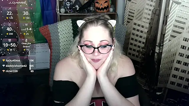 Kinky Witch online show from July 23, 1:40 am