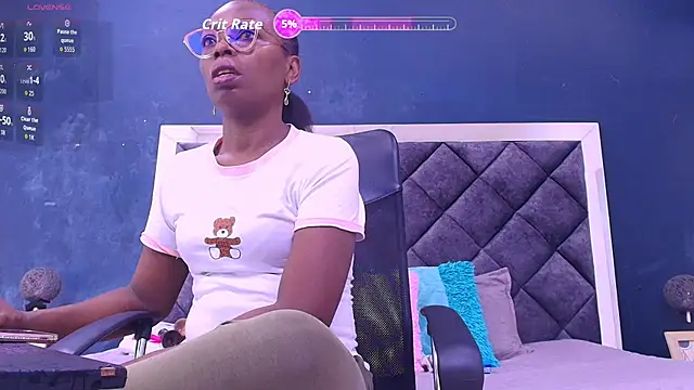 ebony  jheim online show from March 16, 1:15 pm