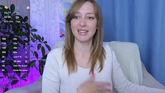evashiny  online show from July 12, 2:01 am