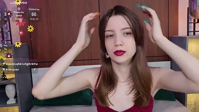 Alison kisss online show from July 18, 9:50 pm
