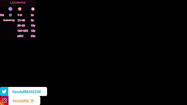  Kendall 19 online show from June 24, 7:57 pm
