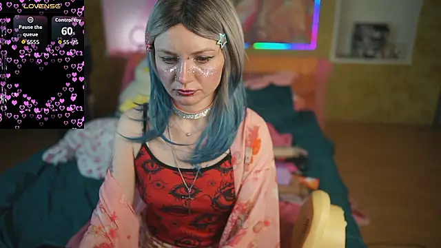 Dia Angel online show from February 7, 8:24 pm