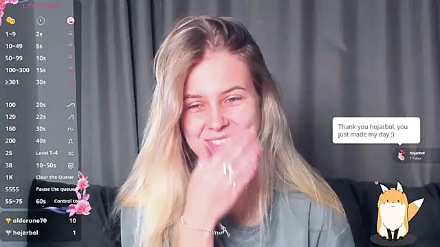 AngelAnty online show from November 7, 4:23 pm