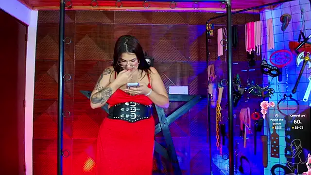 Misstresss aurora bdsm online show from July 9, 2:19 pm