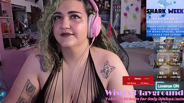 nevermakeawish online show from November 6, 6:30 am