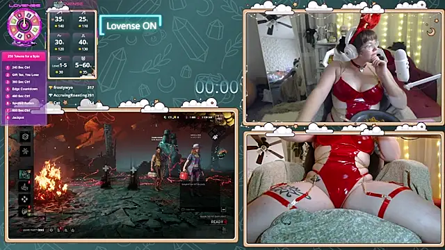 Snapshot of ithuriella chatting on October 19, 2:57 am ithuriella online show from October 19, 2:57 am
