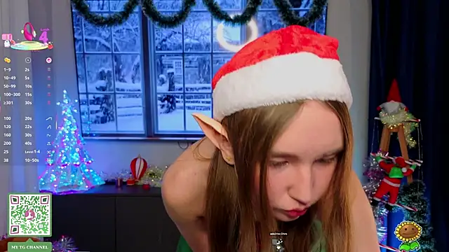 ElfredaTupy online show from December 16, 7:09 pm