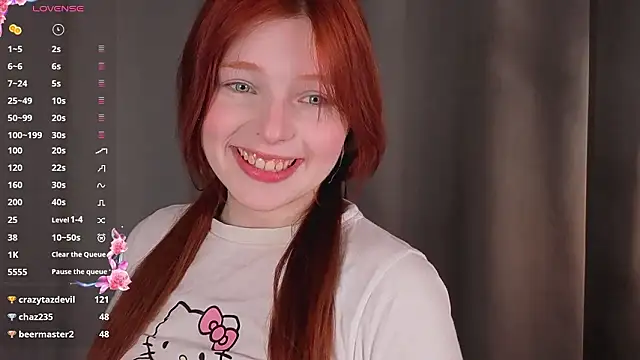 AnnieKim  online show from February 28, 4:50 pm