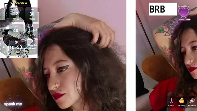 Roshhell1 online show from October 6, 10:10 am