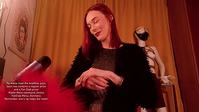 Giantess Eva online show from October 19, 5:04 pm