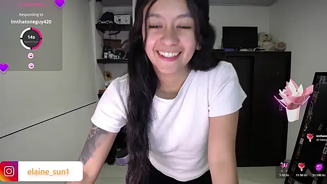 elaine sun1 online show from June 26, 1:51 am