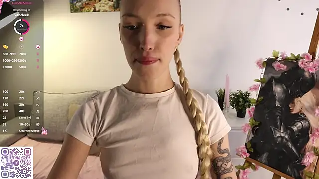 Grace Glend online show from July 20, 10:10 pm
