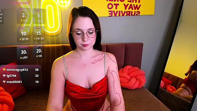 Erica Nelson online show from February 1, 1:37 am