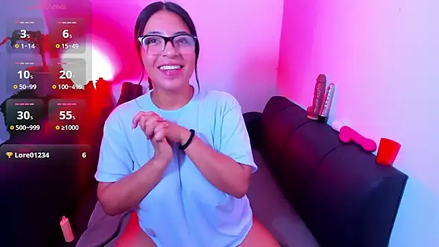 evelisse  online show from January 10, 4:28 am