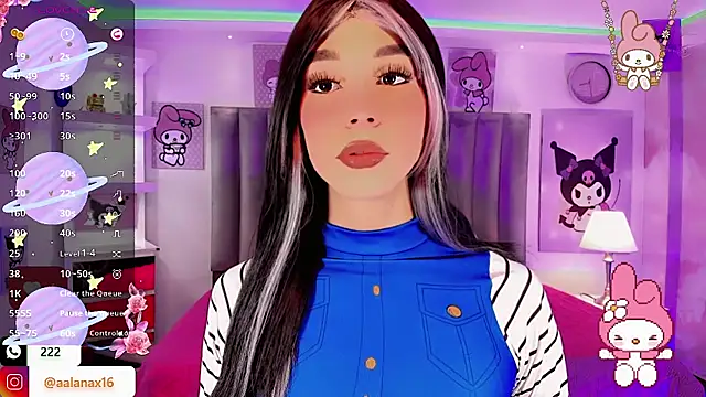 dearAlanaxxx online show from January 8, 8:35 pm