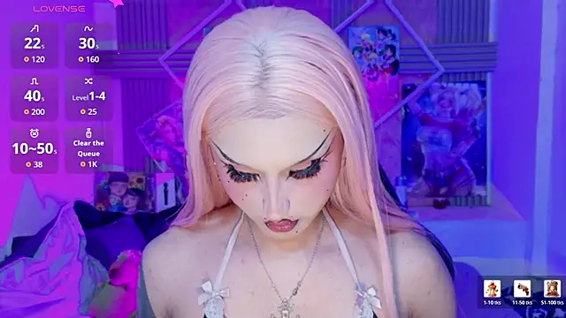 Lisa sparkleee online show from August 4, 1:44 am