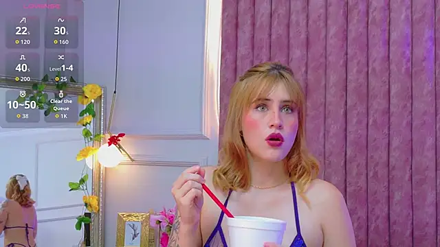 Amelia-Grace online show from March 7, 5:47 am