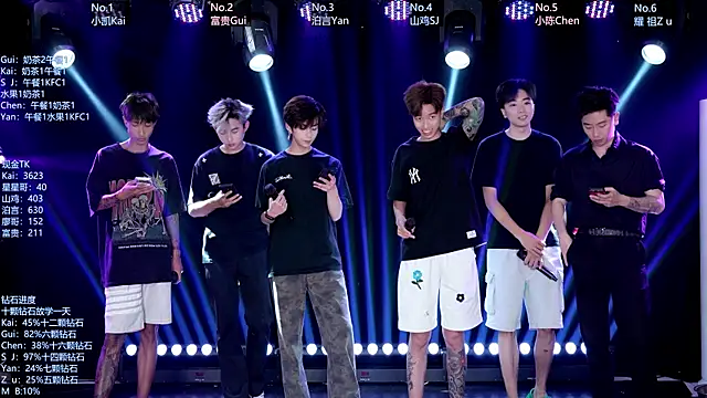 AOA-boy online show from June 14, 7:09 am
