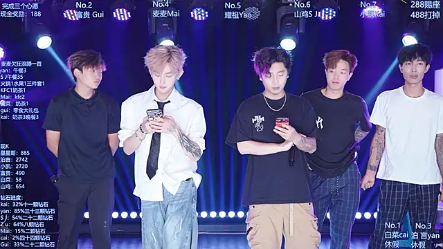 AOA-boy online show from August 5, 1:34 am
