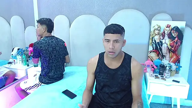 party duo boys online show from March 8, 3:21 am