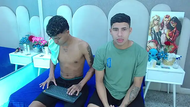 party duo boys online show from March 23, 12:17 am