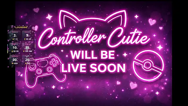 Controllercutie online show from June 22, 6:49 pm