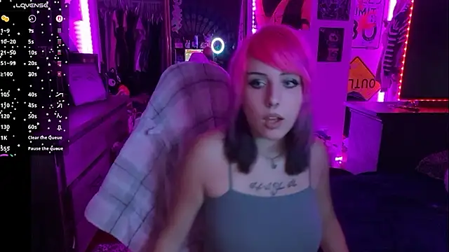 Goth Violet online show from May 21, 2:42 am