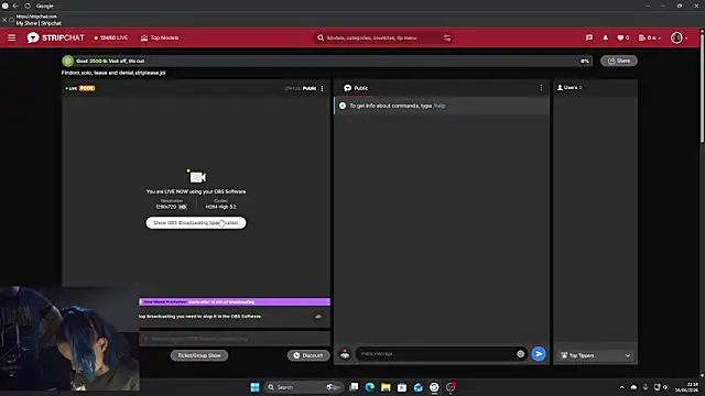 Vampxena online show from June 18, 9:19 pm